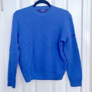 Amazing periwinkle knitted blue sweater - CB SPORTS